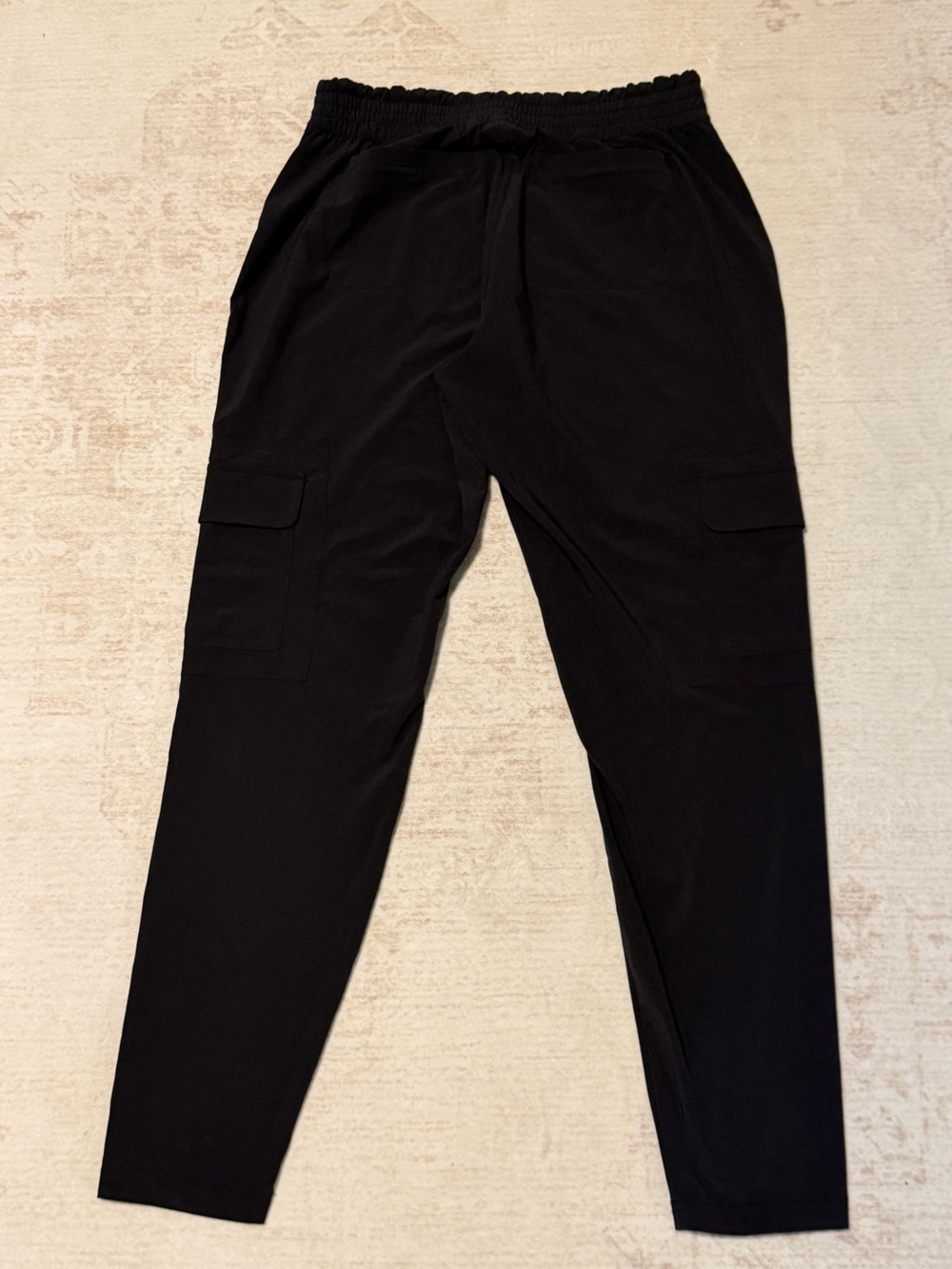 Athleta Black Cargo Jogger Pants Women’s Size 4 - Picture 6 of 6